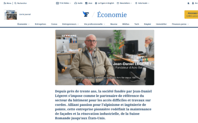 Acro-Bat JDL dans Le Figaro : « L&rsquo;expert suisse qui révolutionne le chantier en hauteur »